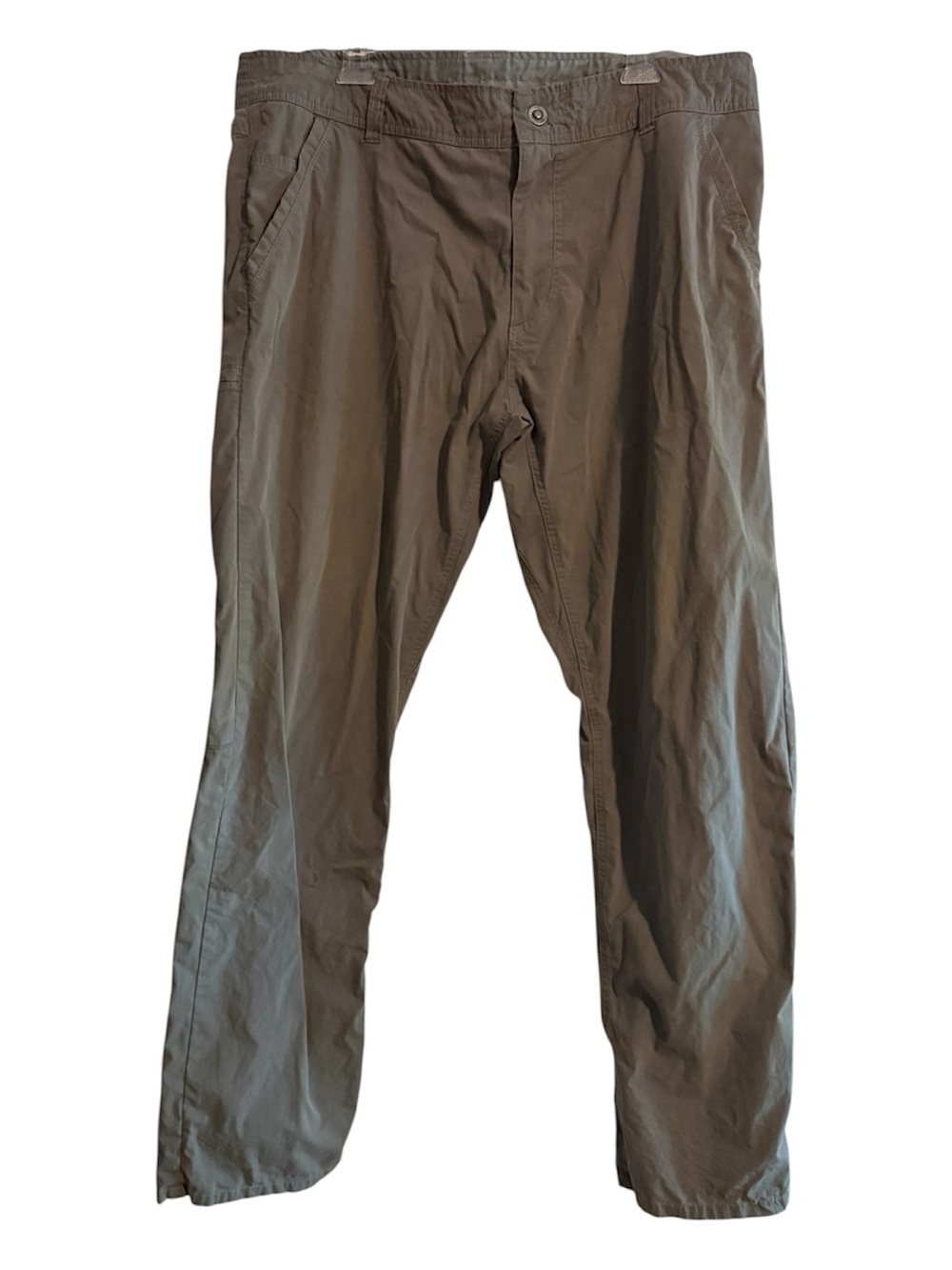 Kuhl Slax Lightweight Cotton Blend Chino-Style Pant Light Gray 38x34